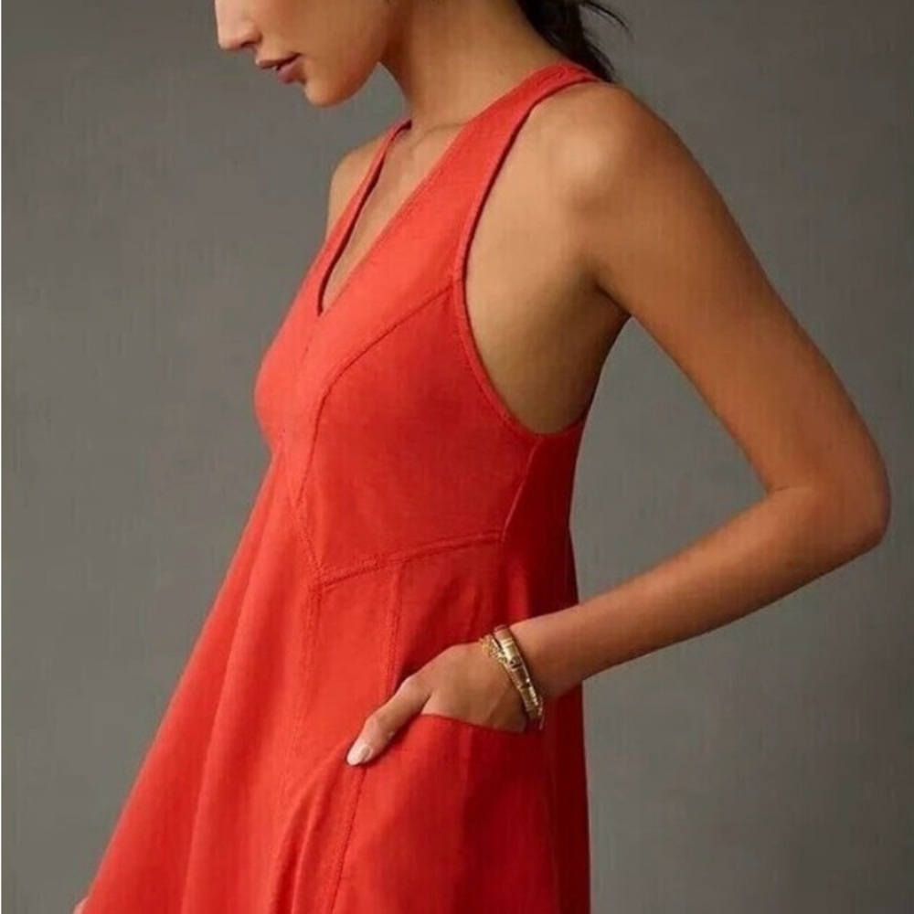 Pre owned Daily Practice by Anthropologie Midi
Dress Criss Cross,Size Medium $42